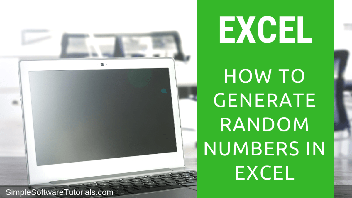 How to Generate Random Numbers in Excel Using the Rand&nbsp;Function